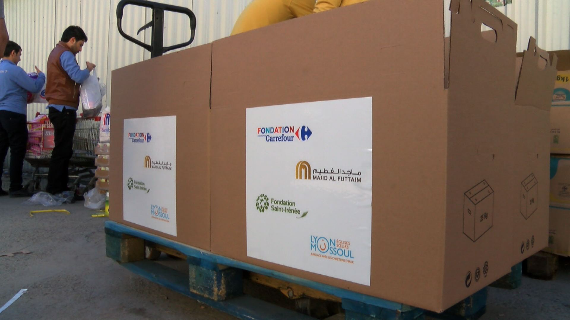 + de 15 000 réfugiés nourris au Kurdistan irakien