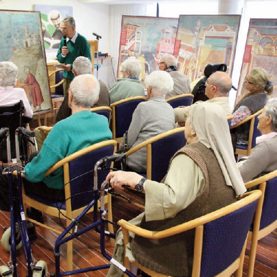 « La fleur de l’Age » et « Giotto-François d’Assise » représentés dans 5 lieux du diocèse
