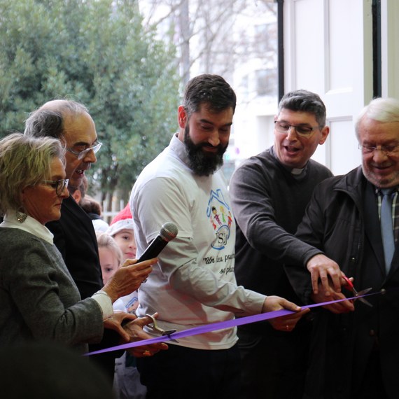 Nouveau patronage St Jacques dans le quartier des Etats-Unis