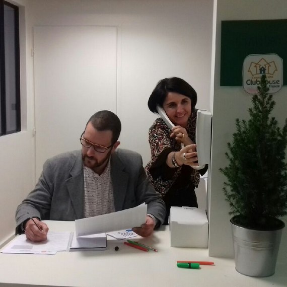 Clubhouse pour personnes atteintes de maladies psychiques