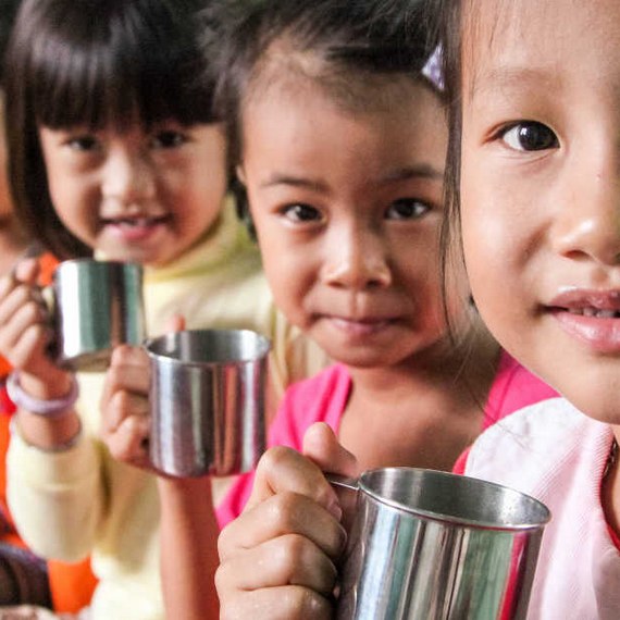 Construction d’une école au Vietnam.