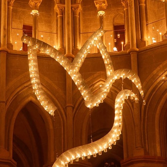 « La colombe de la paix » au sein de l’Eglise St Nizier