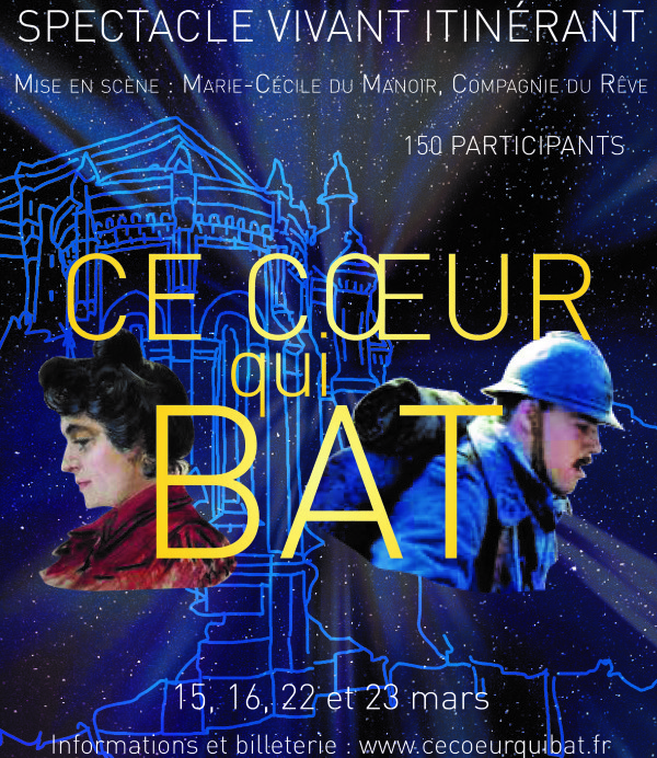 Ce coeur qui bat : grand spectacle vivant dans la paroisse du Sacré Coeur de Lyon