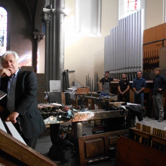 relevage de l’orgue St Louis à Roanne
