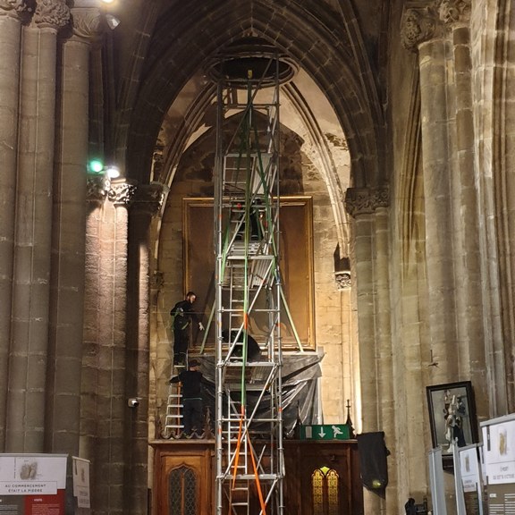 Patrimoine : un partenariat public-privé pour restaurer deux tableaux classés monument historique à Saint-Nizier